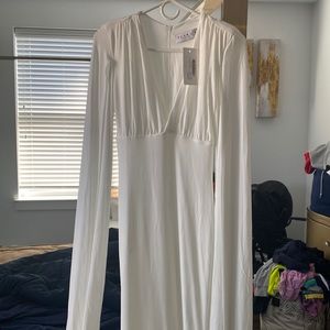 Club L London Cape Sleeve Dress